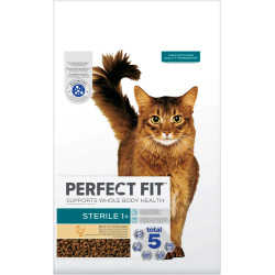 Sac de croquettes pour chat stérilisé Poulet 7 kg PERFECT FIT