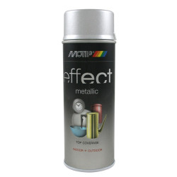 Peinture métallique en spray 0,4 L Deco effect