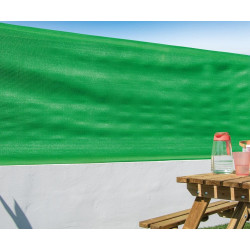 Brise-vue tissé vert Recynet 1,5 x 10 m | Vent & intimité