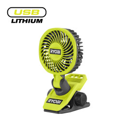 Ventilateur USB sur batterie RCF4-0 4 V RYOBI