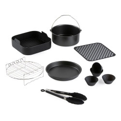 Set d'accessoires pour airfryer 12 pièces DOMO