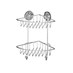 Étagère Salle de Bain Bari 2 Niveaux – Rangement Pratique | WENKO