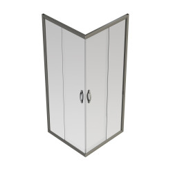 Porte de douche d'angle Belo 80x80 coulissante | VAN MARCKE GO