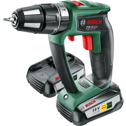 Bosch Visseuse-perceuse batterie AdvancedDrill 18 batterie 2,5 Ah 3 embouts