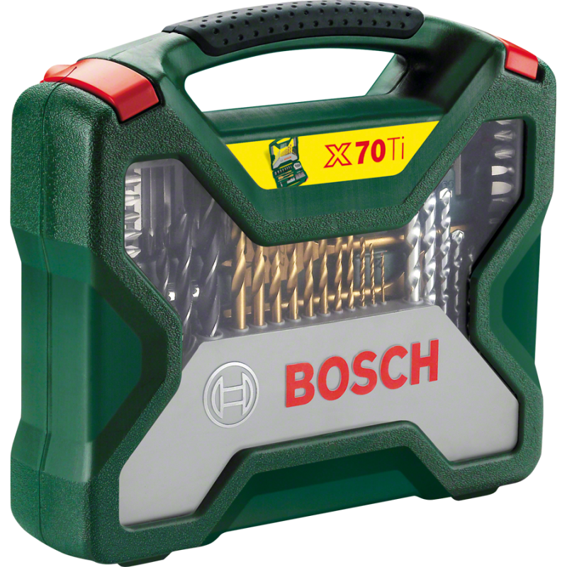 Set de 70 accessoires "Titanium plus-serie" X-Line BOSCH