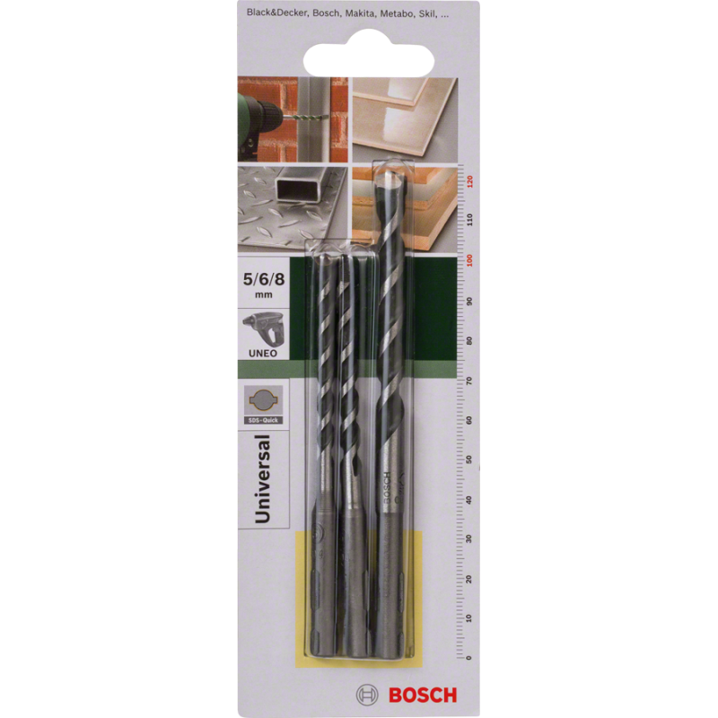 Set de forets SDS-Quick BOSCH – Polyvalence | BOSCH
 Set de forets SDS-Quick BOSCH – Polyvalence | BOSCH