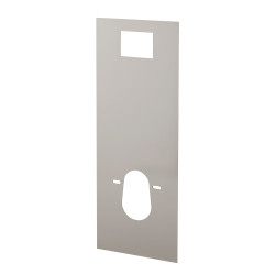 Façade réversible alu et taupe pour WC suspendu Smart Ruby WIRKIN