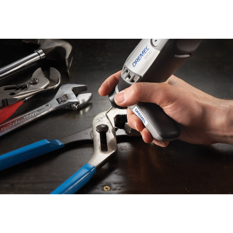 Dremel 3000JU 130W – Outil multifonctions polyvalent | DREMEL
 Dremel 3000JU 130W – Outil multifonctions polyvalent | DREMEL