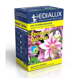 Action pour les maladies foliaires et flétrissement Sporgon Garden 6 x 5 g EDIALUX