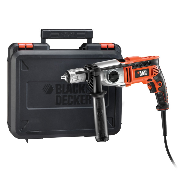Perceuse à percussion KR8542K 850W – Puissante | BLACK+DECKER

