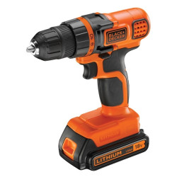 Kit Perceuse visseuse et scie circulaire sur batterie BDCDDCS18B2-QW 18 V BLACK+DECKER
