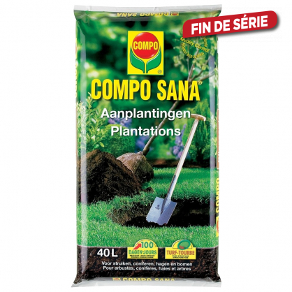 Amendement de sol pour plantations SANA 40 L COMPO