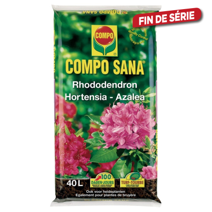 Amendement de sol rhododendron, hortensia et azaleée SANA 40 L COMPO