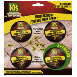 Appât fourmis 3+1 pièces – Élimination efficace