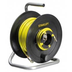 Enrouleur rétractable pour tuyau d'air comprimé 20 m STANLEY