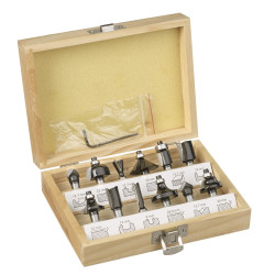 Coffret de fraise pour défonceuse – Qualité pro | KWB