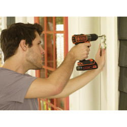 Perceuse sans-fil 18V - ASD184KB-QW - BLACK+DECKER