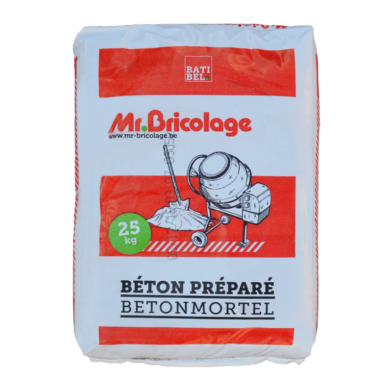 Béton préparé 25 kg MR.BRICOLAGE