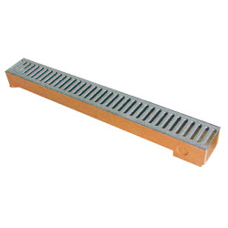 Caniveau Galvanisé 100cm – Drainage Efficace | COECK