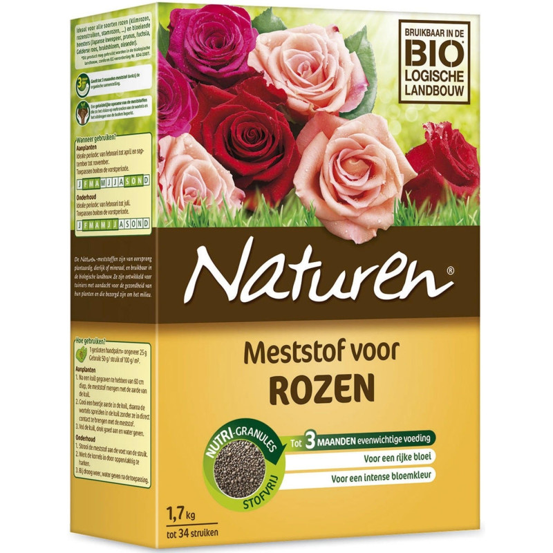 Engrais pour rosier 1,7 kg NATUREN