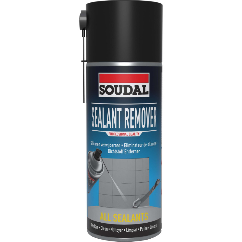 Eliminateur de silicone en spray 400 ml SOUDAL