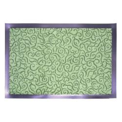 Tapis de porte Kristal Arc Vert 40x60cm | ADVOTEX