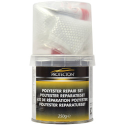 Kit de réparation en polyester 250 g PROTECTON – Réparation facile | PROTECTON