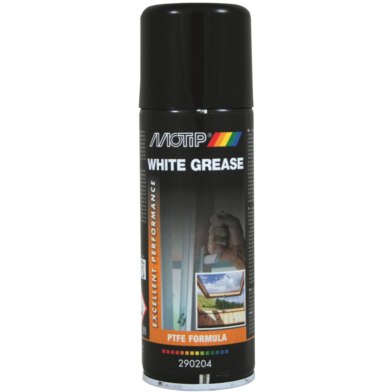 Graisse PTFE White Grease 200 ml MOTIP