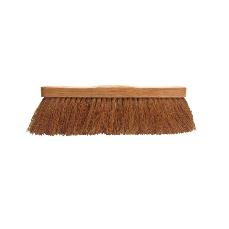 Tête de balai coco verni 33 cm