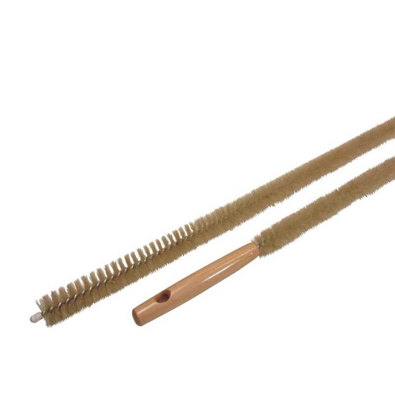 Brosse radiateur en soie blonde 115 cm