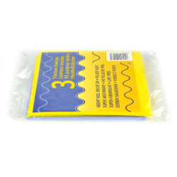 Lavette en viscose 38 x 38 cm (3 pièces) – Nettoyage efficace | BOBRUSH