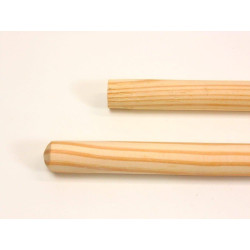 Manche à balai bois 140 cm – Robuste et durable | BOBRUSH