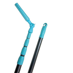 Manche télescopique 4x100cm + articulation – Polyvalent | BOBRUSH