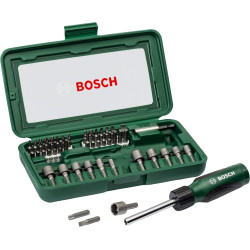 Coffret d'embouts de vissage 46 pièces BOSCH – Polyvalence | BOSCH