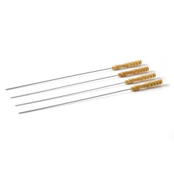 Brochette bois 43cm BARBECOOK – Lot de 4 pièces | BARBECOOK