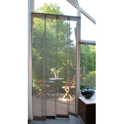 Moustiquaire Kansas grise 100x220cm – Protection | CONFORTEX