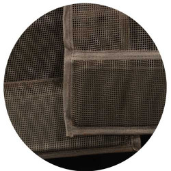 Moustiquaire Kansas grise 100x220cm – Protection | CONFORTEX

