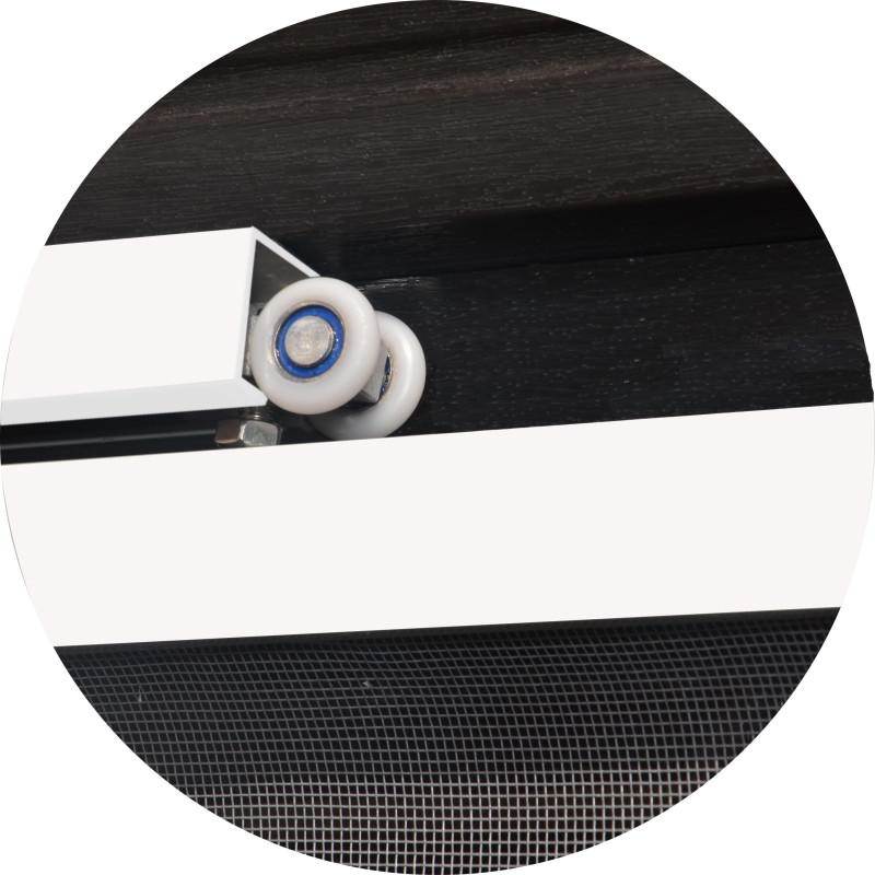 Porte moustiquaire véranda blanche 150 x 220 cm | CONFORTEX