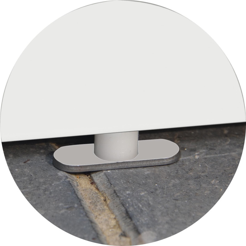 Porte moustiquaire véranda blanche 150 x 220 cm | CONFORTEX