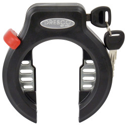 Antivol Vélo Noir Plug-In – Sécurité Maximale | DRESCO Antivol Vélo Noir Plug-In – Sécurité Maximale | DRESCO