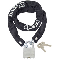 Chaîne antivol vélo 90cm – Sécurité renforcée | DRESCO