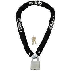 Chaîne antivol vélo 90cm – Sécurité renforcée | DRESCO Chaîne antivol vélo 90cm – Sécurité renforcée | DRESCO