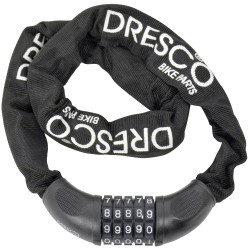 Chaîne antivol à code 90 cm – Sécurité Vélo | DRESCO