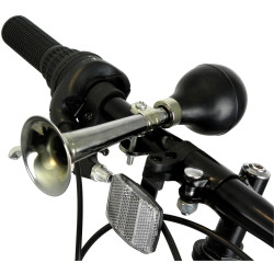 Klaxon Vélo Chromé – Sonnerie Vintage | DRESCO