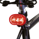 Feu arrière 3 LED pour vélo avec piles