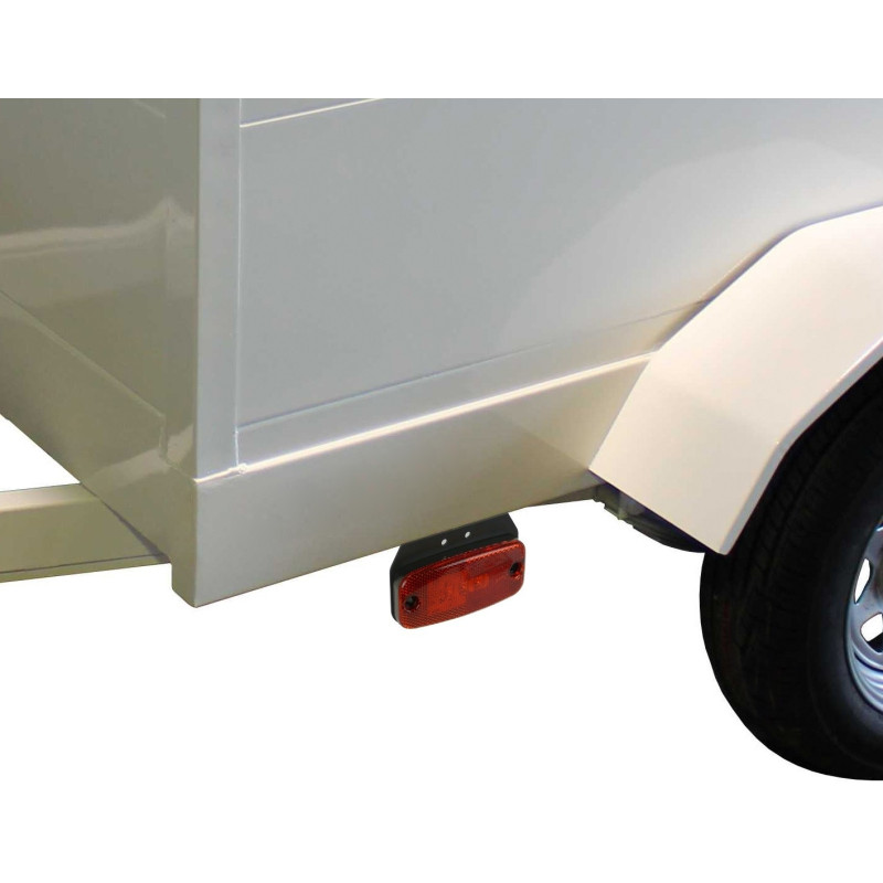 Feu de côté LED Rouge 9-32V – Éclairage Remorque | CARPOINT