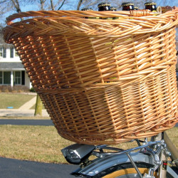 Panier Vélo Osier – Style & Praticité | DRESCO
