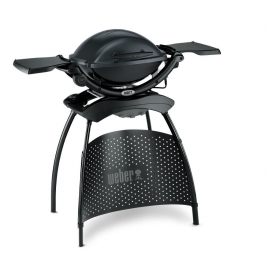 Barbecue électrique Q1400 noir avec stand WEBER