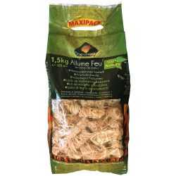 Allume feu laine de bois 1,5 kg – Allumage rapide | CHEMINETT