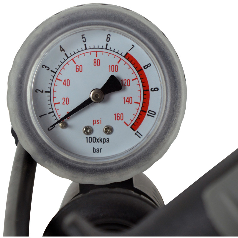 Pompe à pied vélo 52cm – Gonflage précis | DRESCO